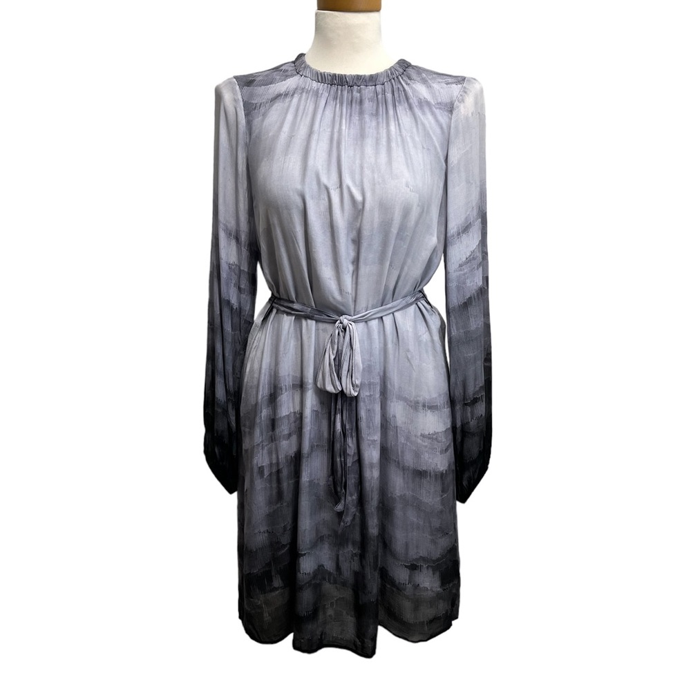 Cloth & Stone Mini Dress Ombré Glacier Print